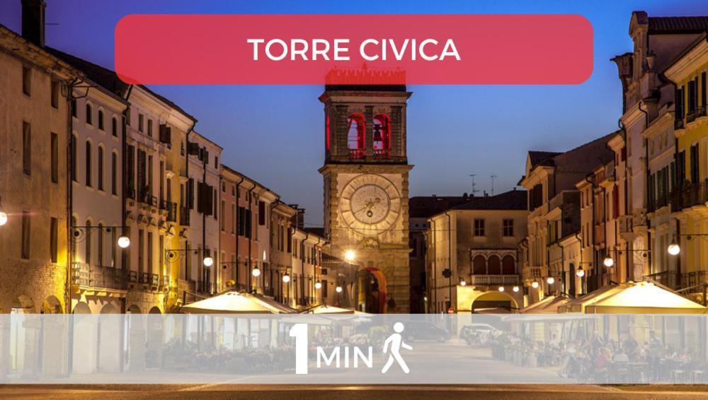 Este-Padova Suite Storica Torre Civica Esterno foto